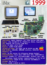 iMac G3/400 DV SE (1999) (ORD.0059.P/Funciona/Wallapop/25-11-2017)